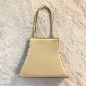 Vintage Small Gold Evening Bag Hand Bag Crossbody Purse